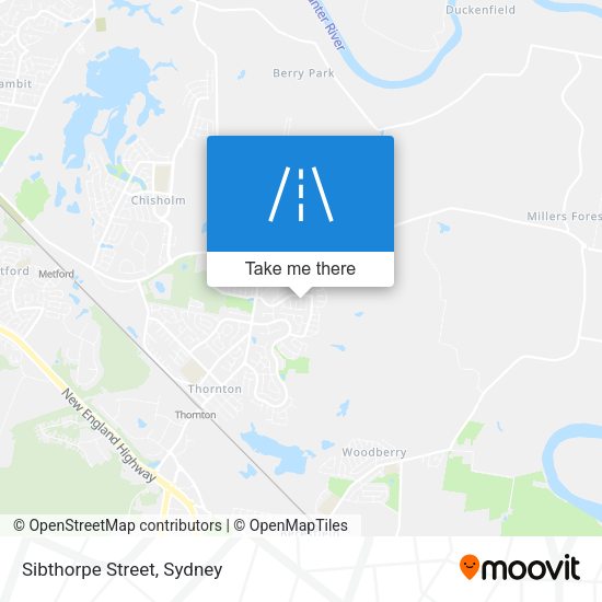 Sibthorpe Street map
