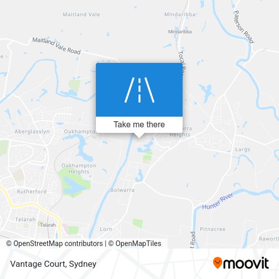 Vantage Court map