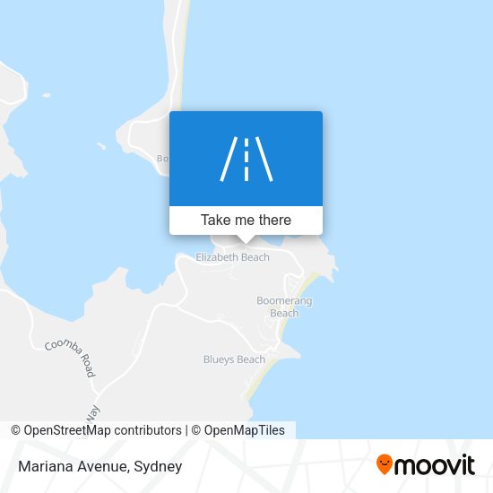 Mariana Avenue map