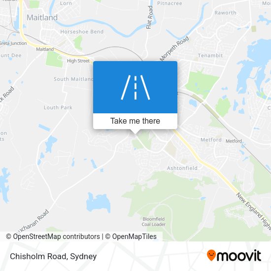 Chisholm Road map