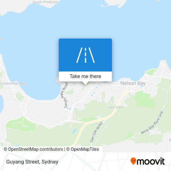 Guyang Street map