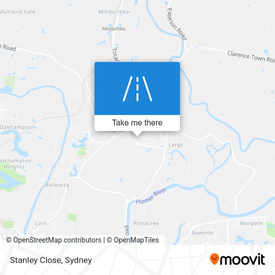 Stanley Close map