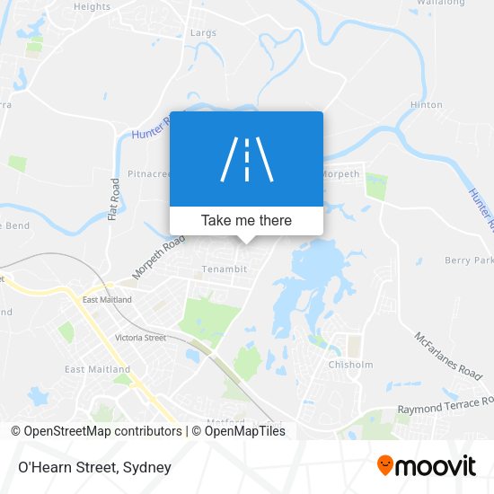 O'Hearn Street map