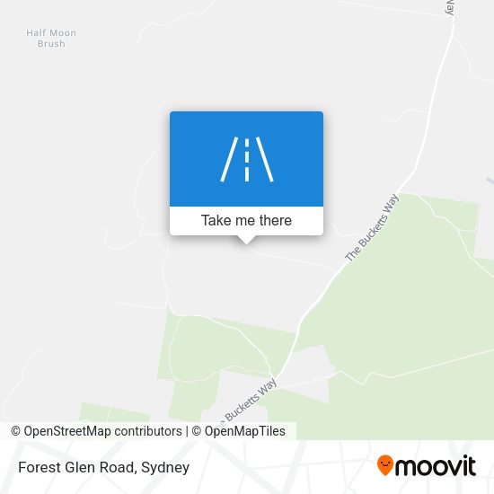 Forest Glen Road map