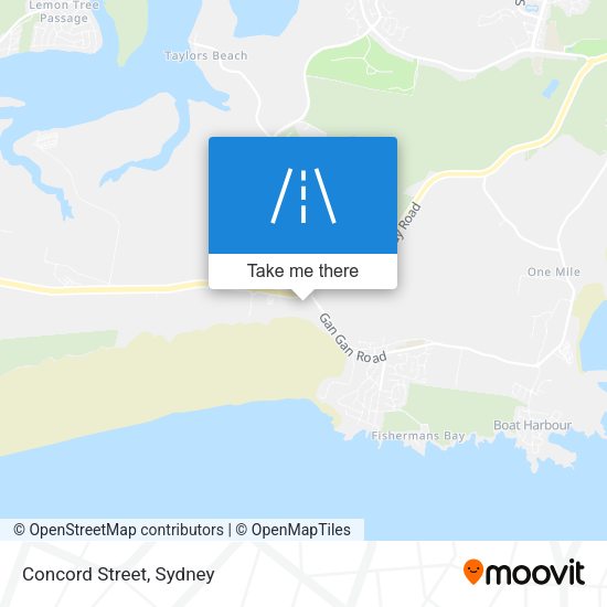 Concord Street map