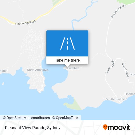 Pleasant View Parade map