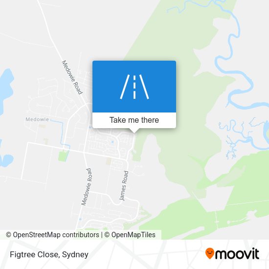 Figtree Close map