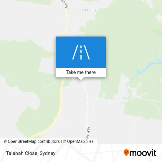 Talabah Close map