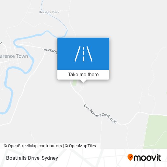 Boatfalls Drive map