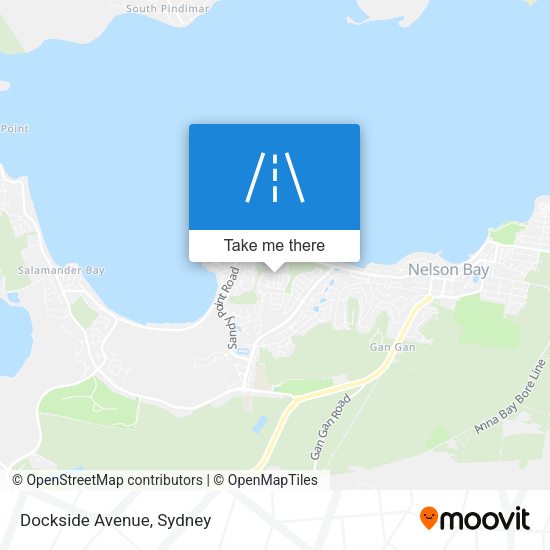 Dockside Avenue map