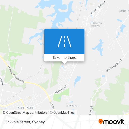 Oakvale Street map