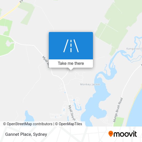 Gannet Place map
