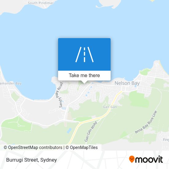 Burrugi Street map