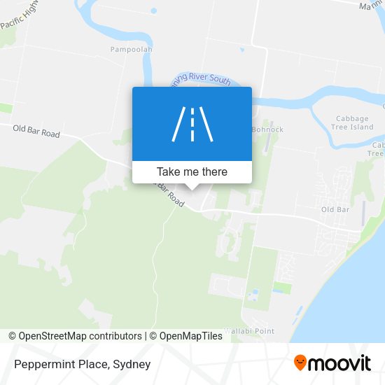 Peppermint Place map