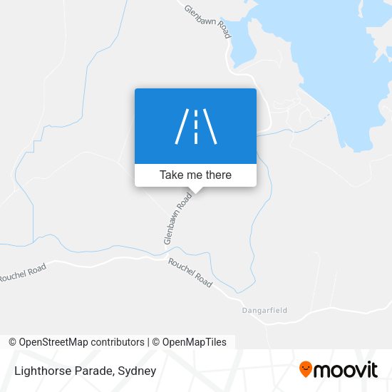 Lighthorse Parade map