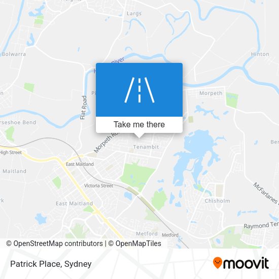 Patrick Place map