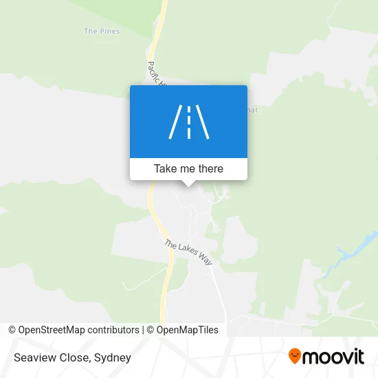 Seaview Close map