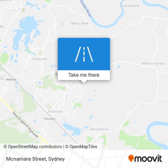 Mcnamara Street map