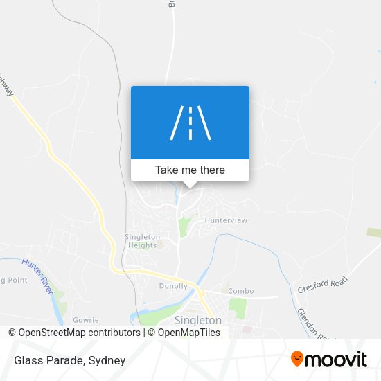 Glass Parade map