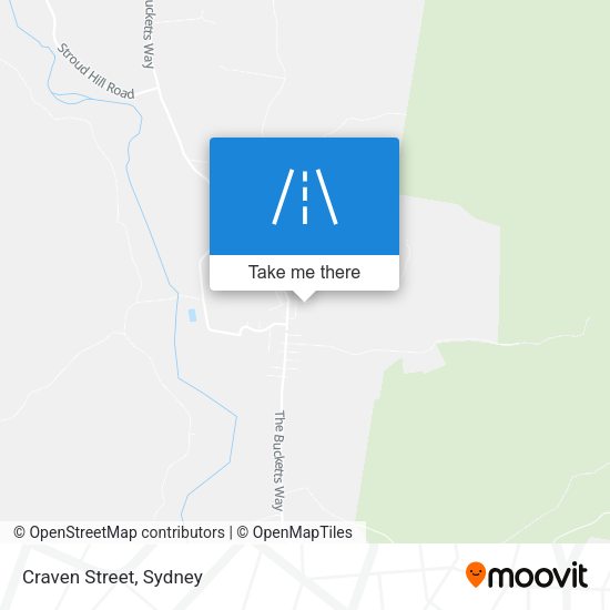 Craven Street map