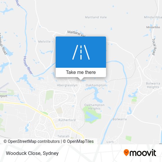 Wooduck Close map
