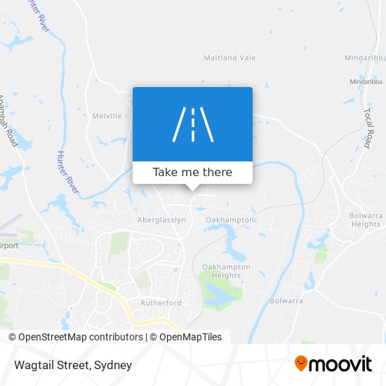 Wagtail Street map