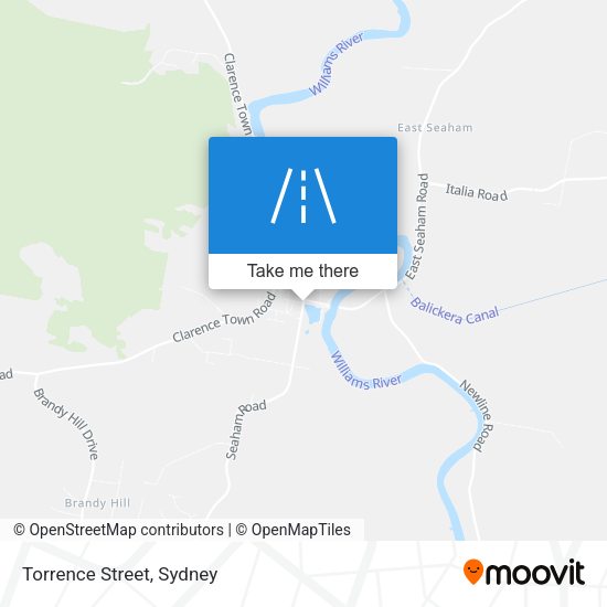 Torrence Street map