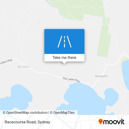 Racecourse Road map