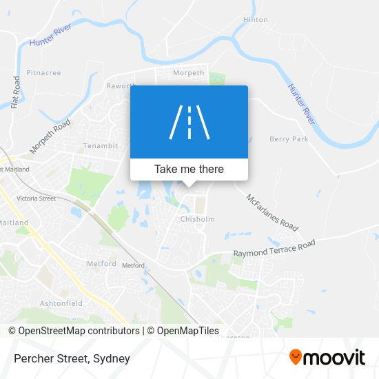 Percher Street map