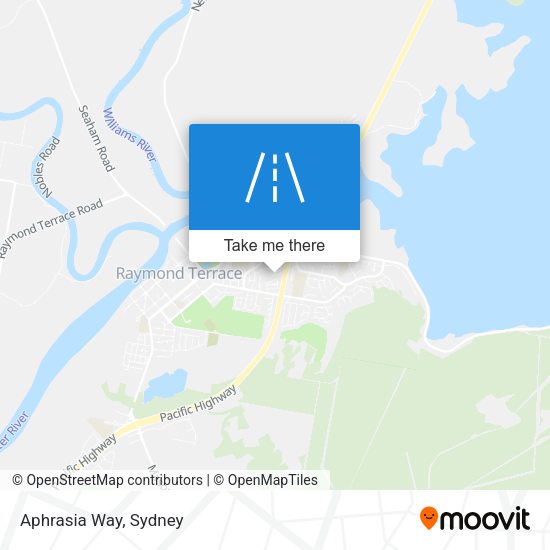 Aphrasia Way map