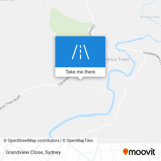 Grandview Close map
