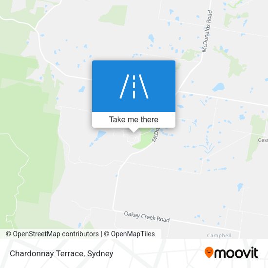 Chardonnay Terrace map