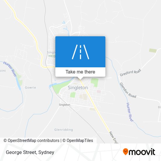 George Street map