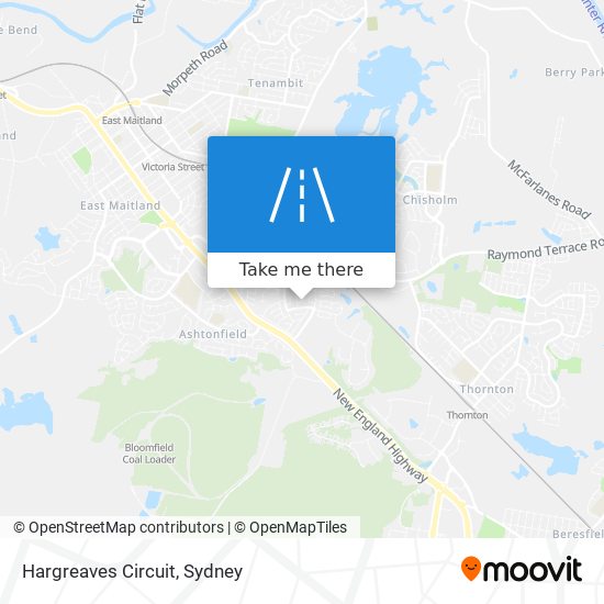 Hargreaves Circuit map