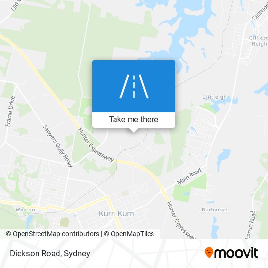 Dickson Road map