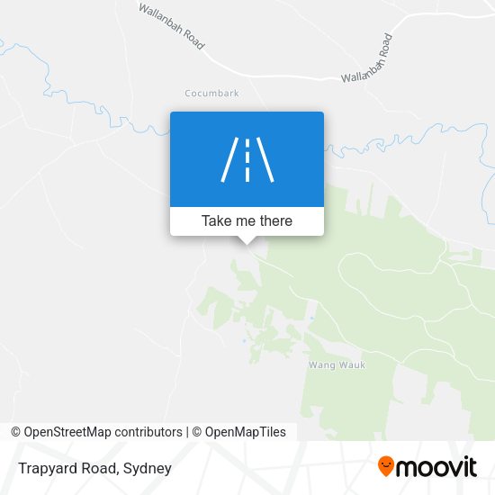 Trapyard Road map