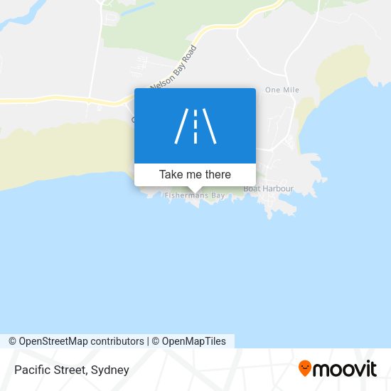 Pacific Street map