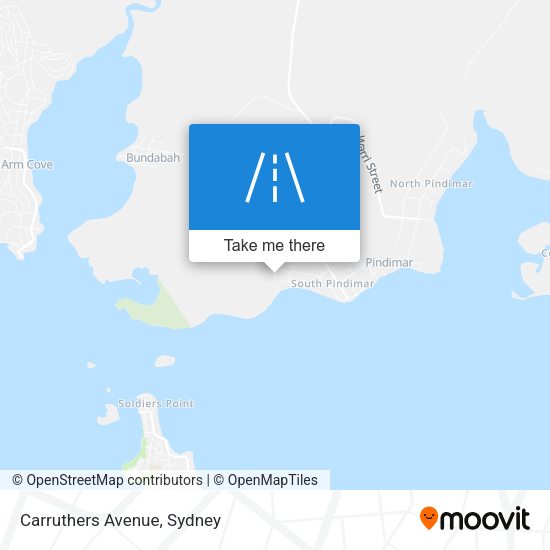 Carruthers Avenue map