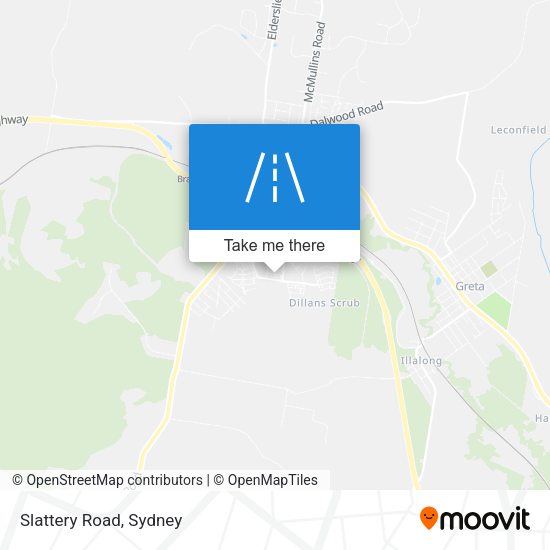 Slattery Road map