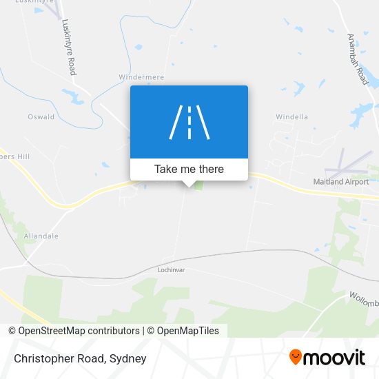 Christopher Road map