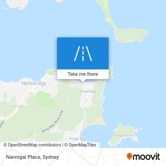 Nannigai Place map