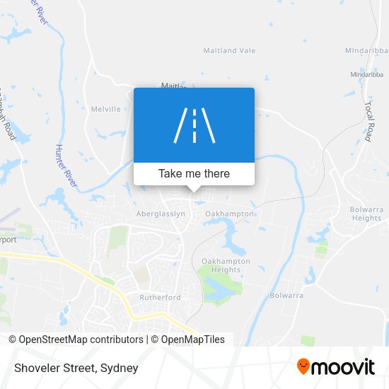 Shoveler Street map