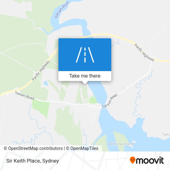 Sir Keith Place map