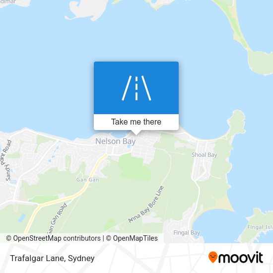 Trafalgar Lane map