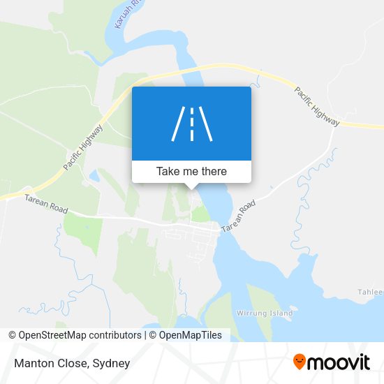 Manton Close map
