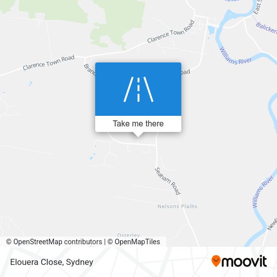 Elouera Close map