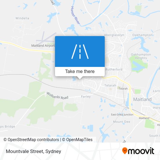 Mountvale Street map