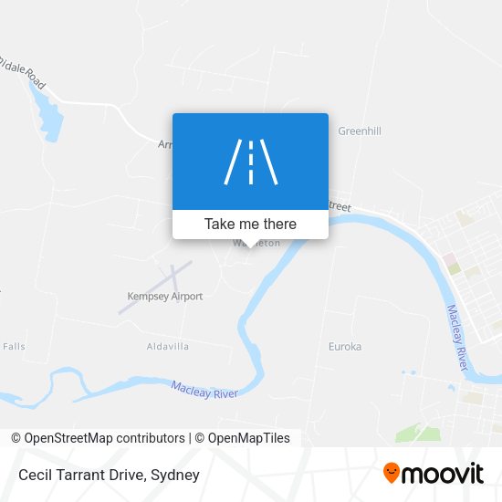 Cecil Tarrant Drive map