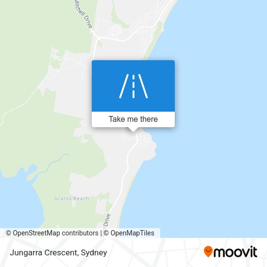 Jungarra Crescent map