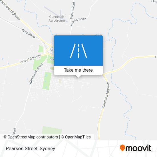 Pearson Street map